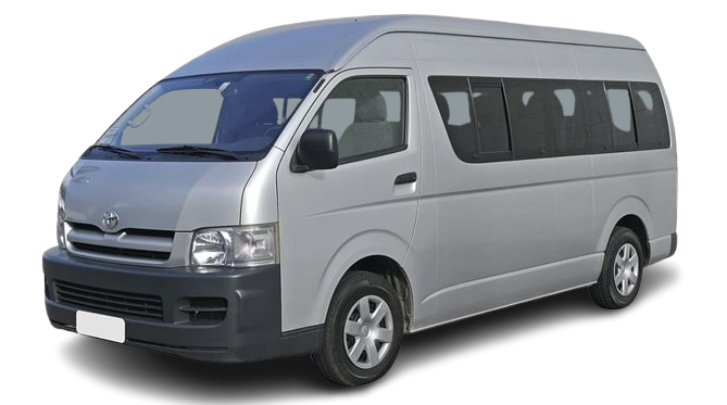 Toyota Hiace Van (Silver)
