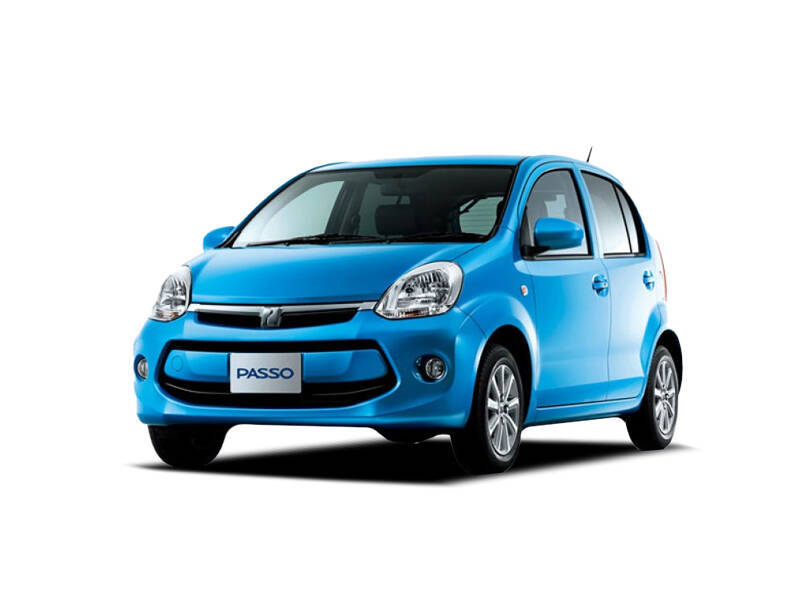Toyota Passo (blue)
